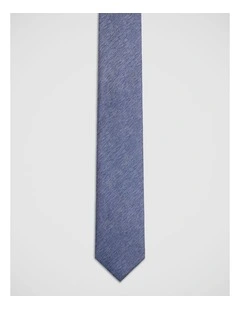 Sebastian Silk 7Cm Tie in Navy