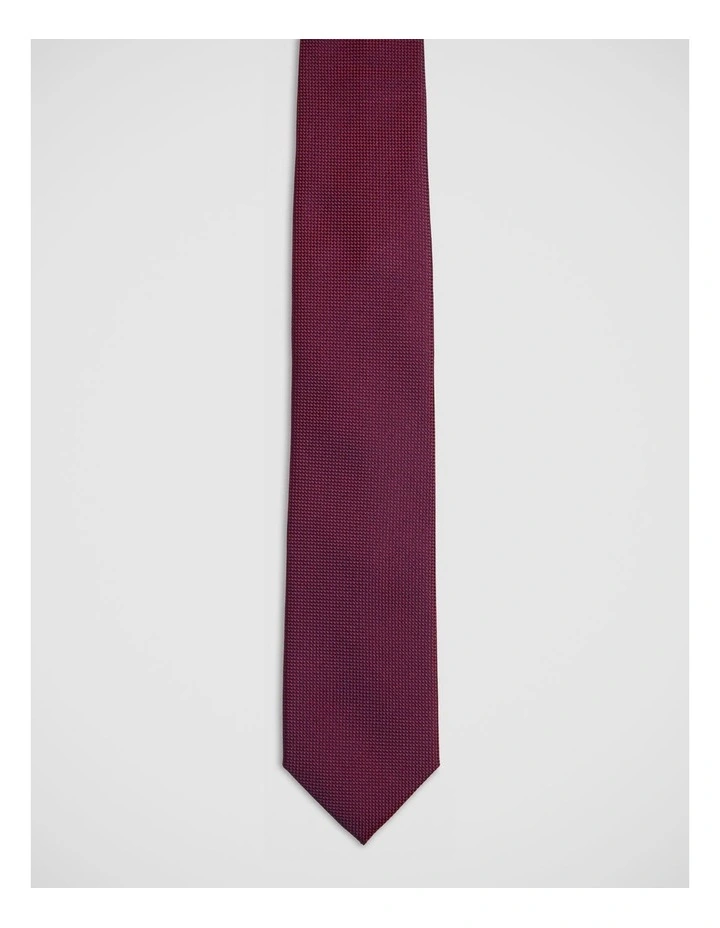 Kain Silk 7Cm Tie in Red image 1