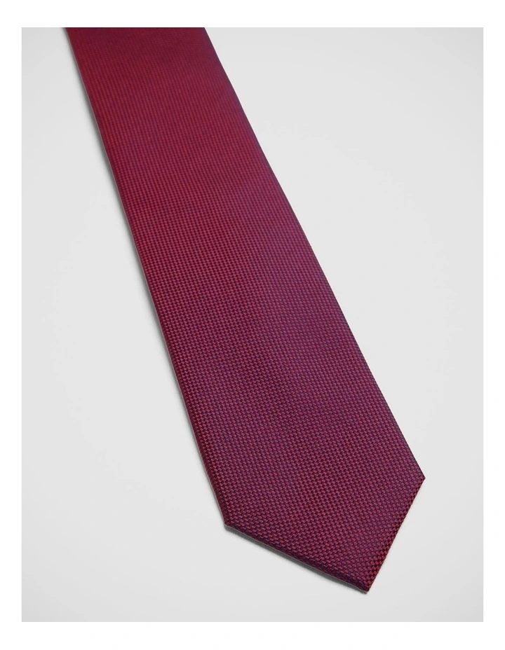 Kain Silk 7Cm Tie in Red image 2