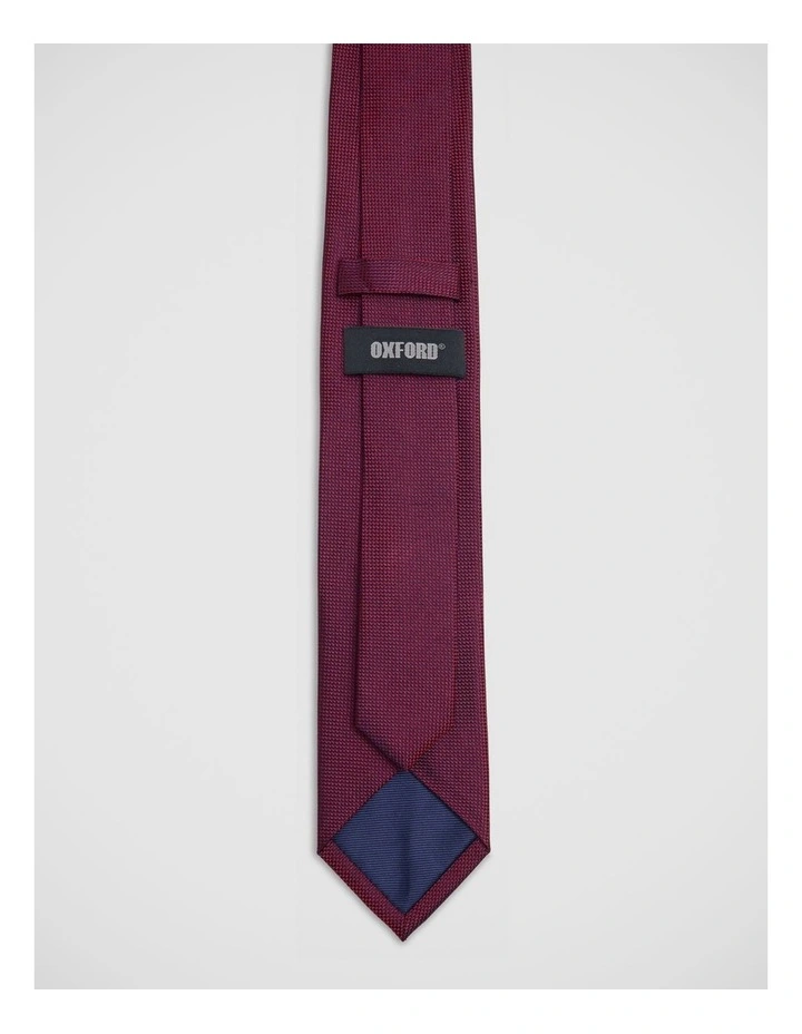Kain Silk 7Cm Tie in Red image 3
