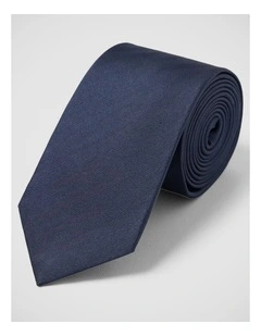 Linus Herringbone Silk 7Cm Tie