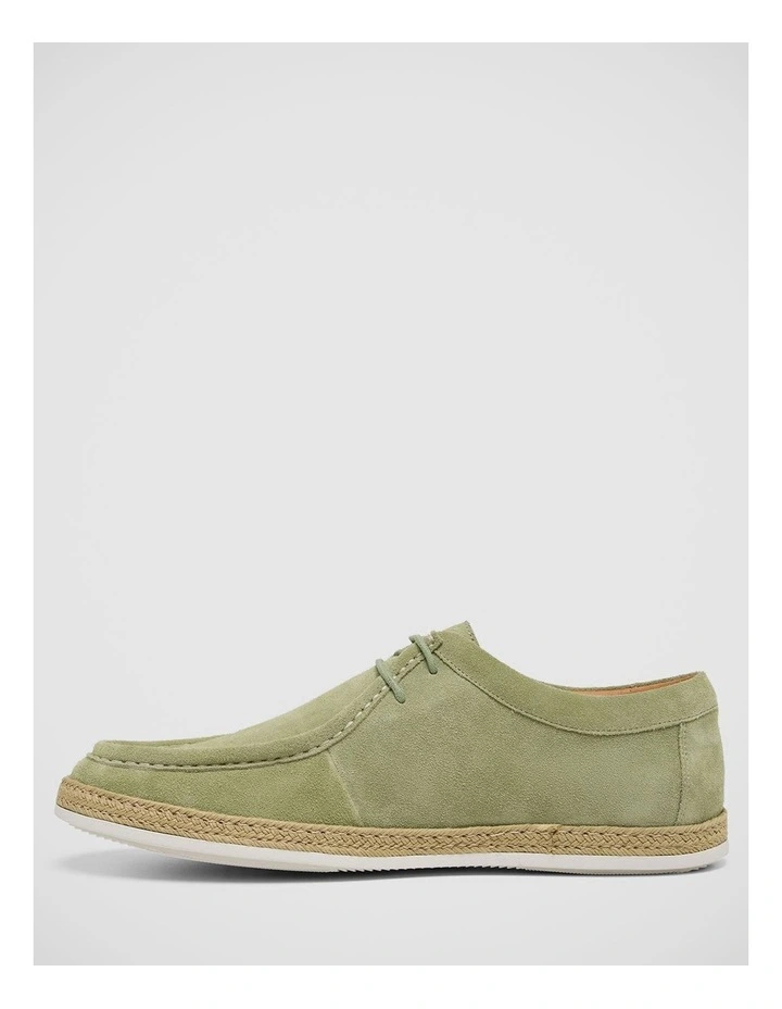 Dorian Espadrille Suede Wallaby in Moss image 2