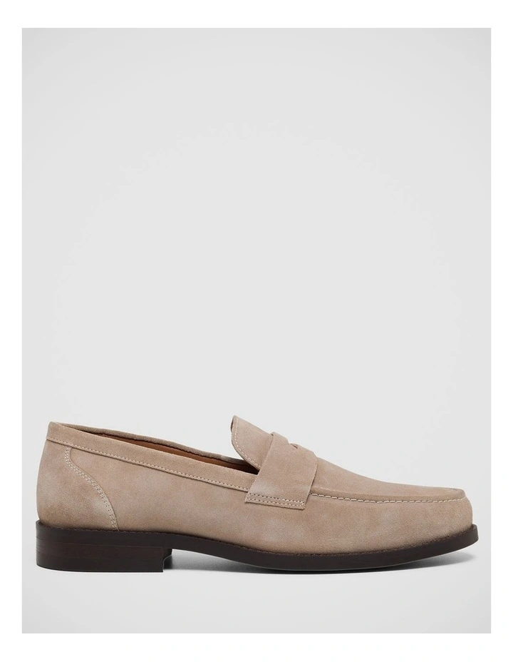 Casson Summer Suede Loafer in Smoke image 1
