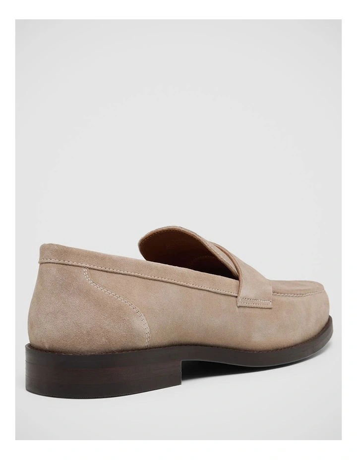 Casson Summer Suede Loafer in Smoke image 3