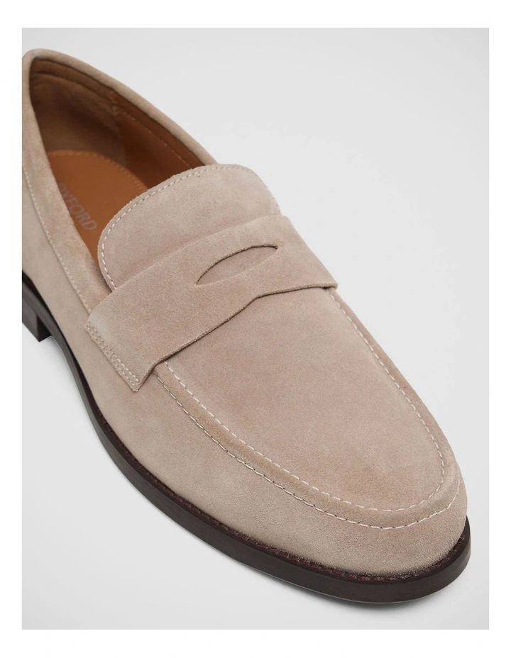 Casson Summer Suede Loafer in Smoke image 4