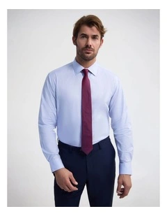 Regent Classic Fit Luxury Shirt in Blue Check