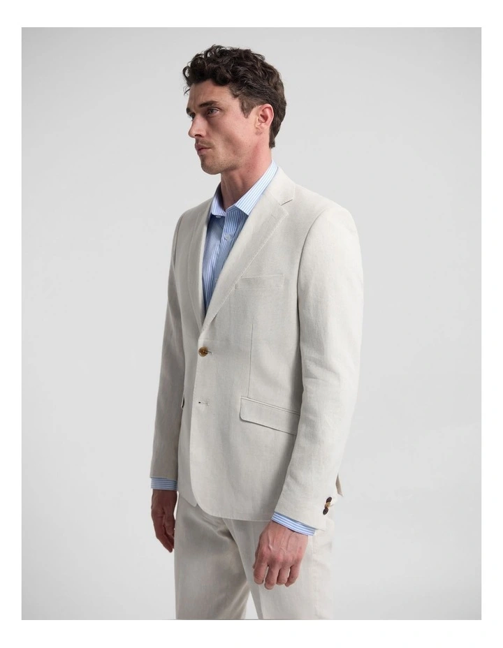 Milton Blend Herringbone Blazer image 2