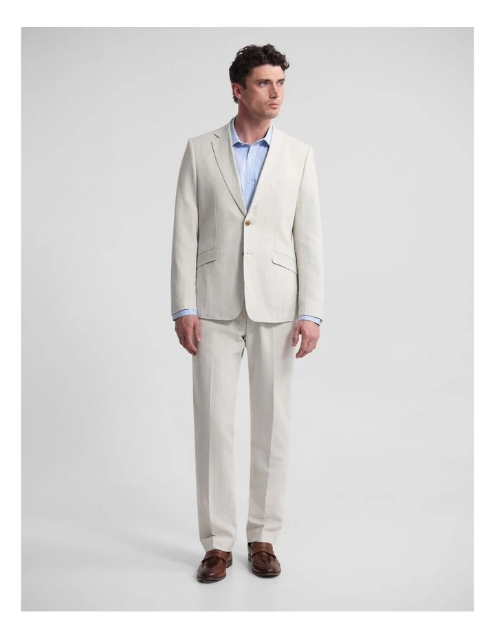 Milton Blend Herringbone Blazer image 4