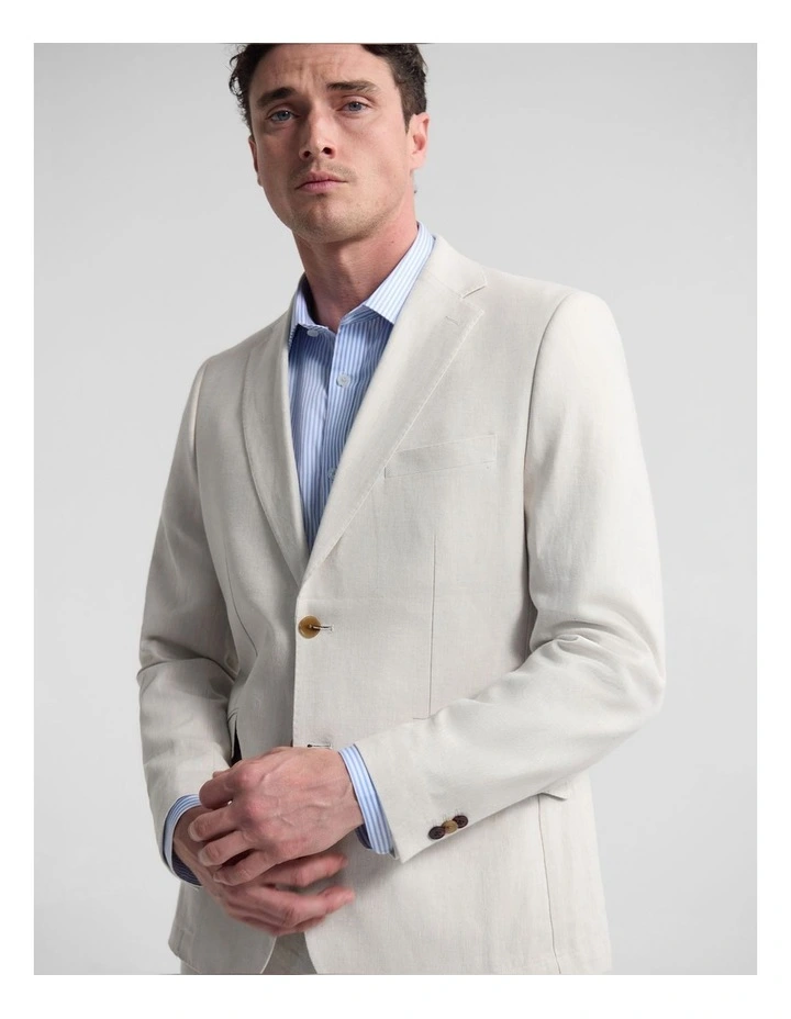 Milton Blend Herringbone Blazer image 5