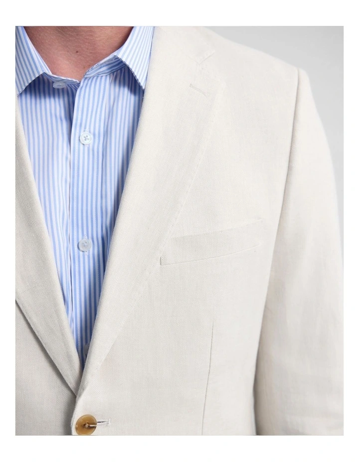 Milton Blend Herringbone Blazer image 6