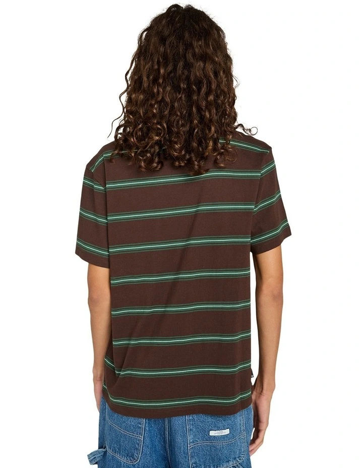 Big Foot Pocket Label T-Shirt in Brown image 2