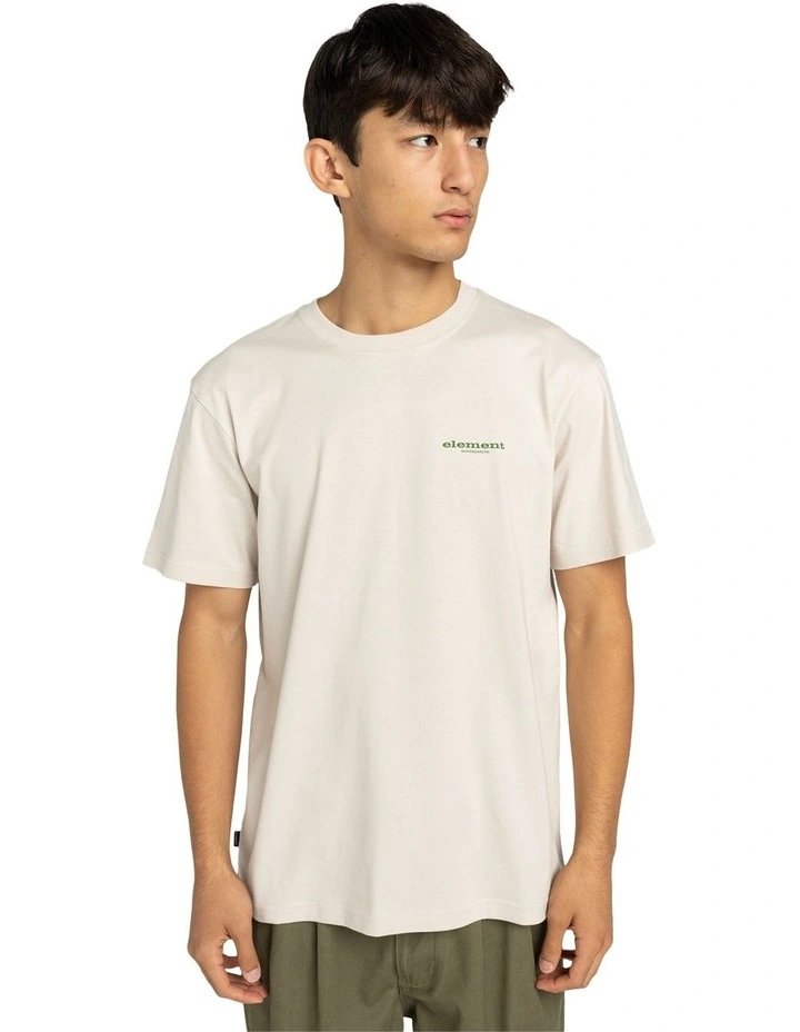 Bigfoot Trees T-Shirt in Oat Milk image 1