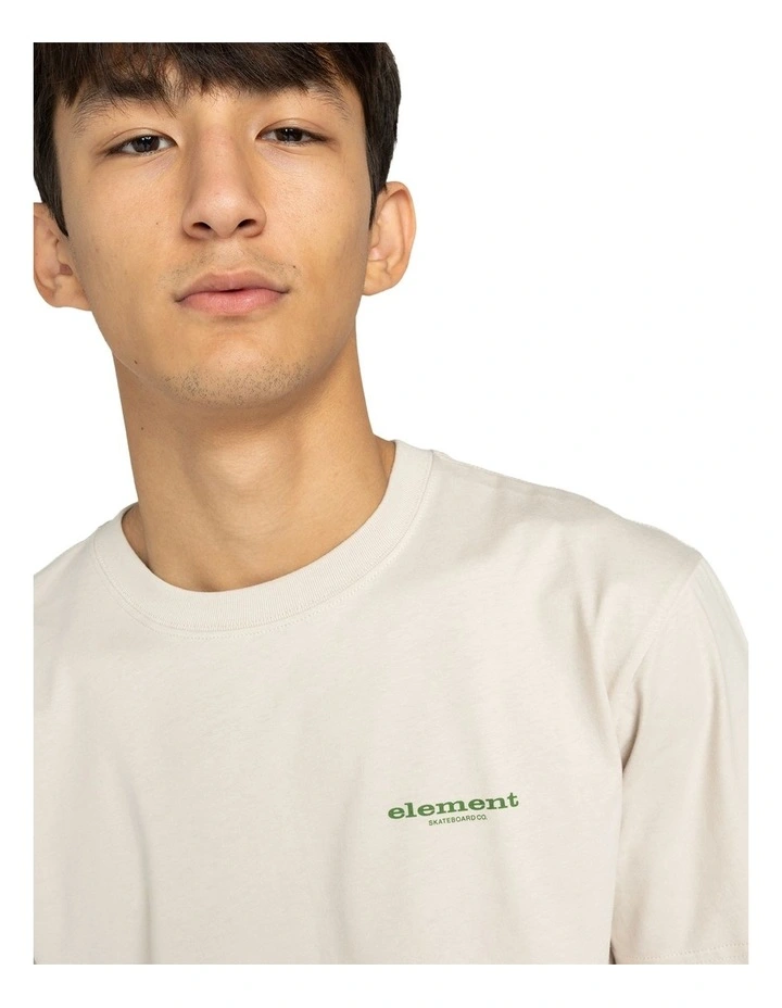 Bigfoot Trees T-Shirt in Oat Milk image 4