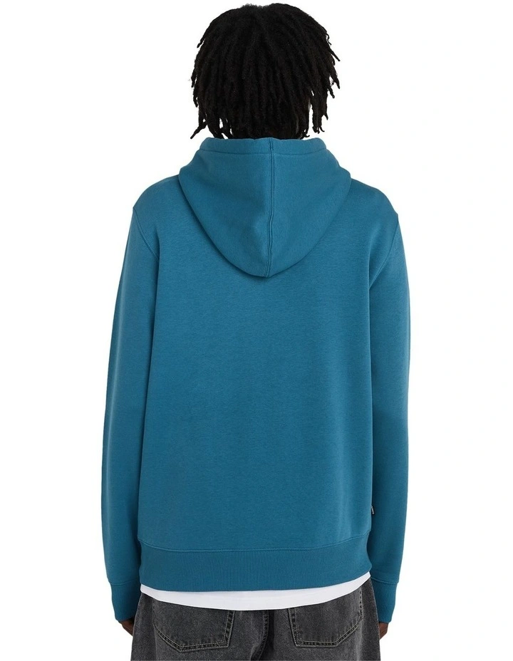 Icon Embroidery Hooded Sweatshirt Mallard Blue image 2