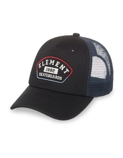 Team Trucker Cap Flint Black
