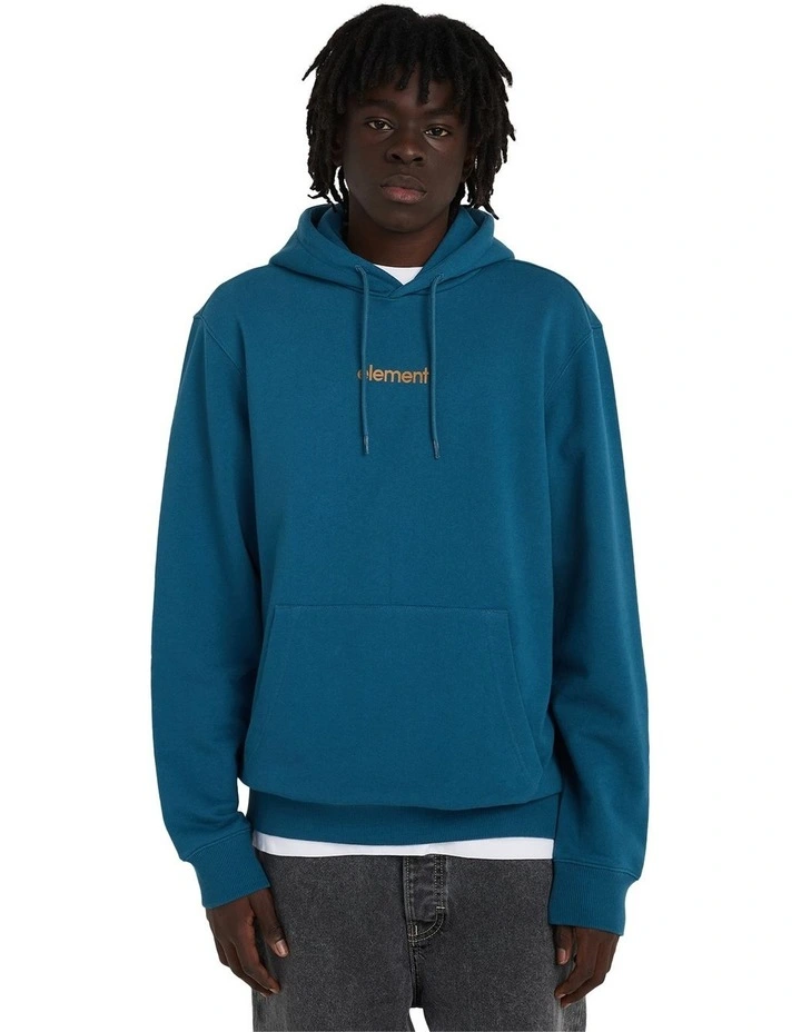 Simple Logo Pullover Hoodie Mallard Blue image 1