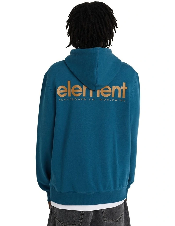 Simple Logo Pullover Hoodie Mallard Blue image 2