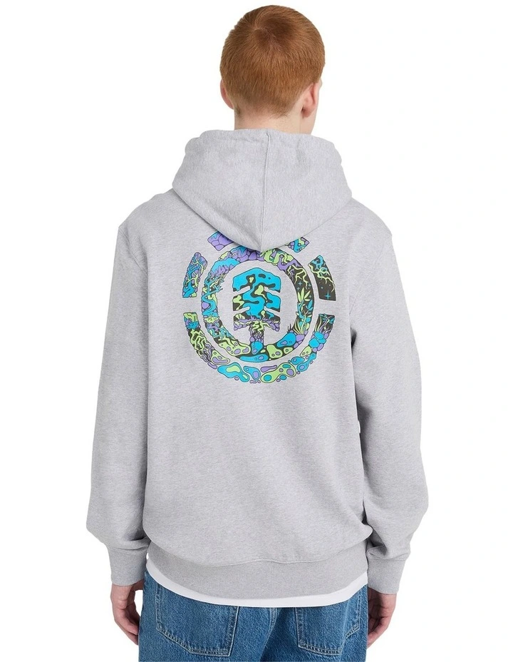 Swamps Hooded Sweatshirt Mid Grey Heather image 2