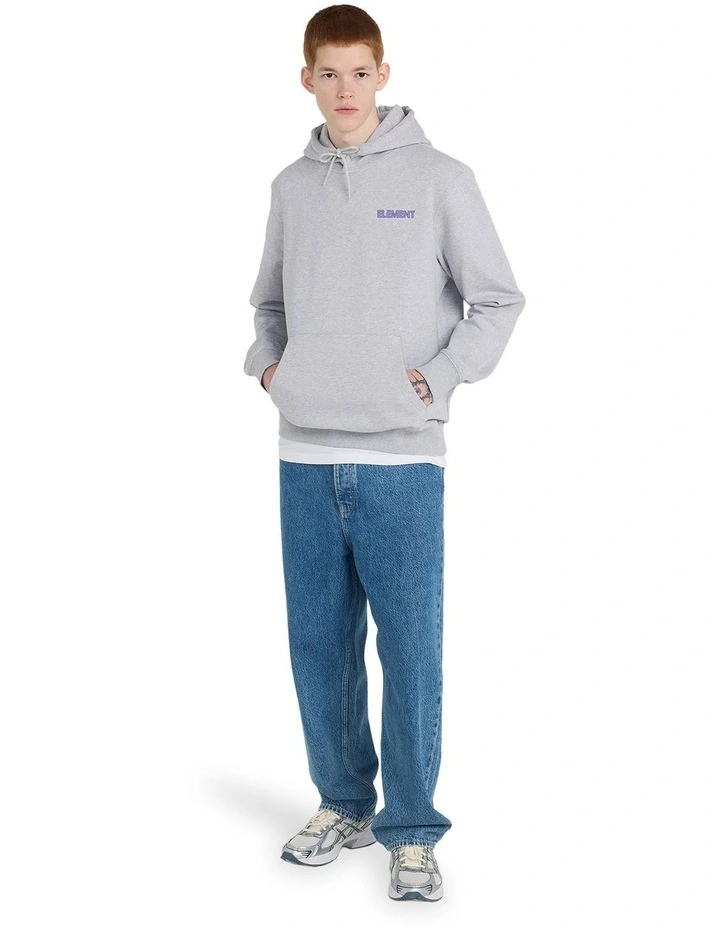 Swamps Hooded Sweatshirt Mid Grey Heather image 5