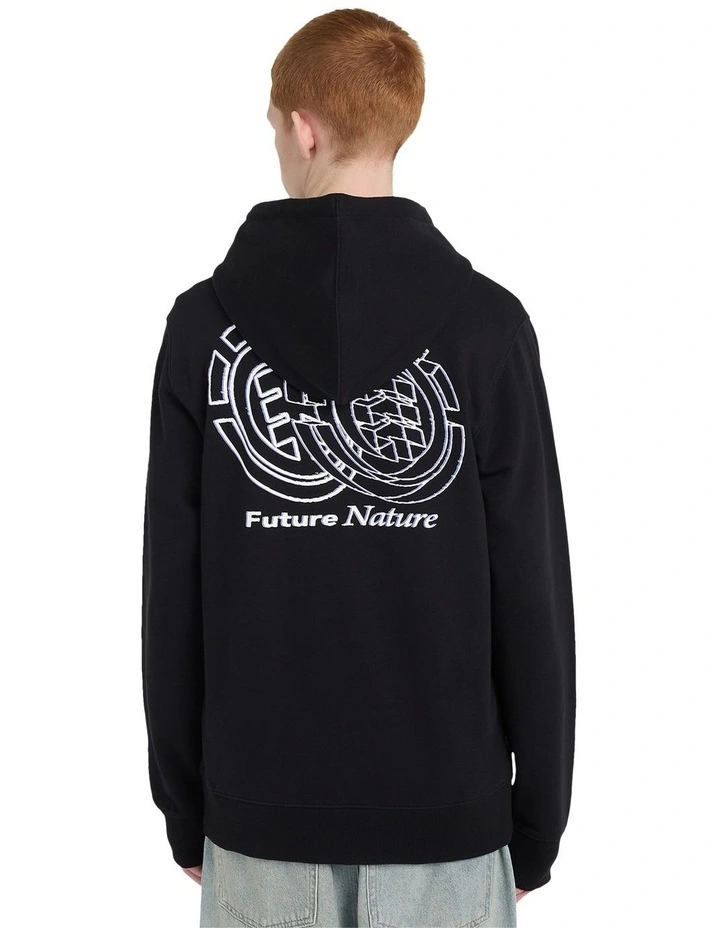 Future Nature Zipped Sweatshirt Flint Black image 2