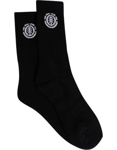 Sport Crew Socks Black