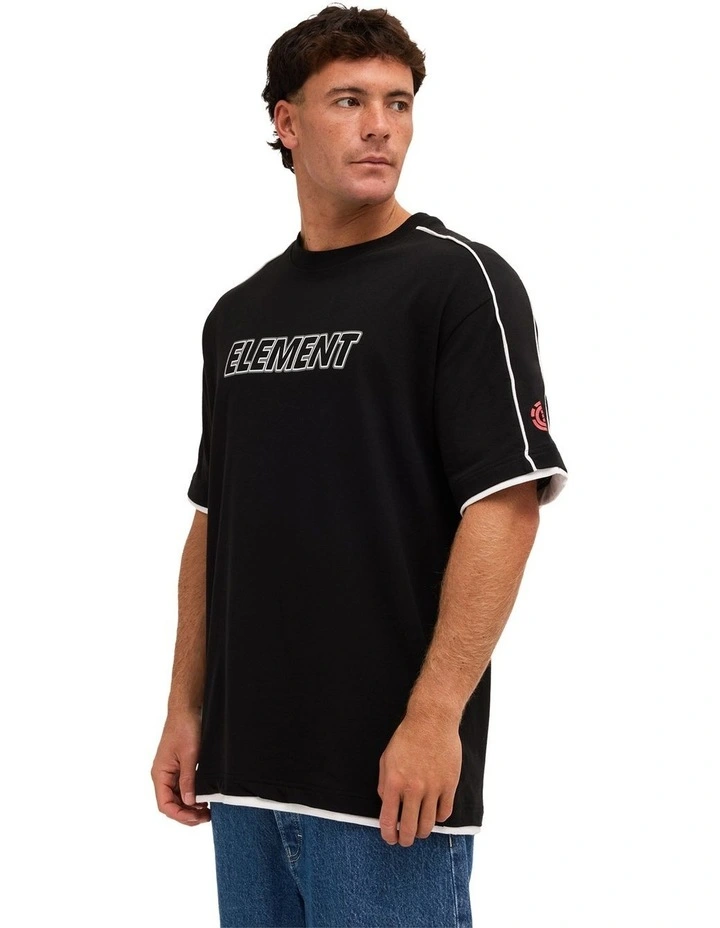 Station T-Shirt Flint Black image 3