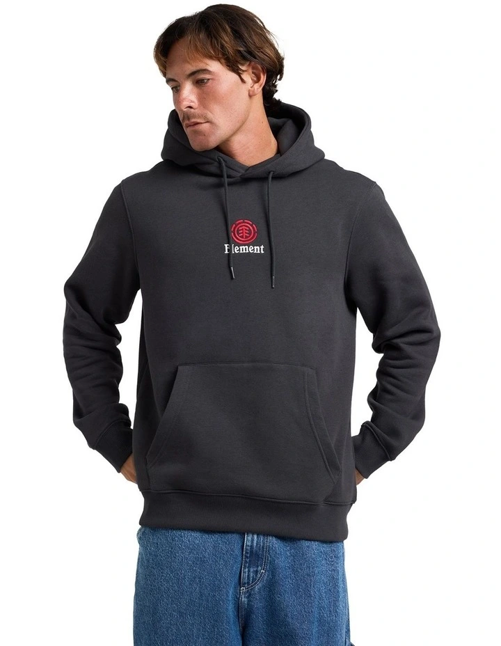 Canyon Hooded Sweatshirt Off Black image 1