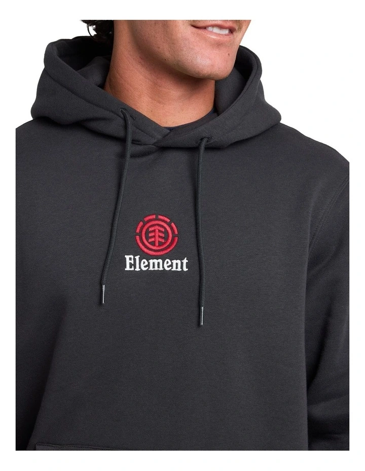 Canyon Hooded Sweatshirt Off Black image 4