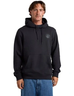 Seal Hooded Sweatshirt Flint Black