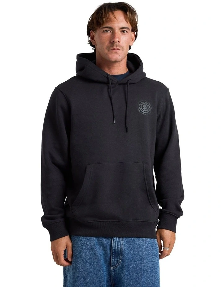 Seal Hooded Sweatshirt Flint Black image 1