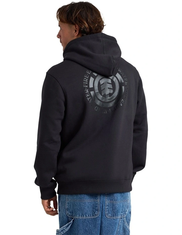 Seal Hooded Sweatshirt Flint Black image 2