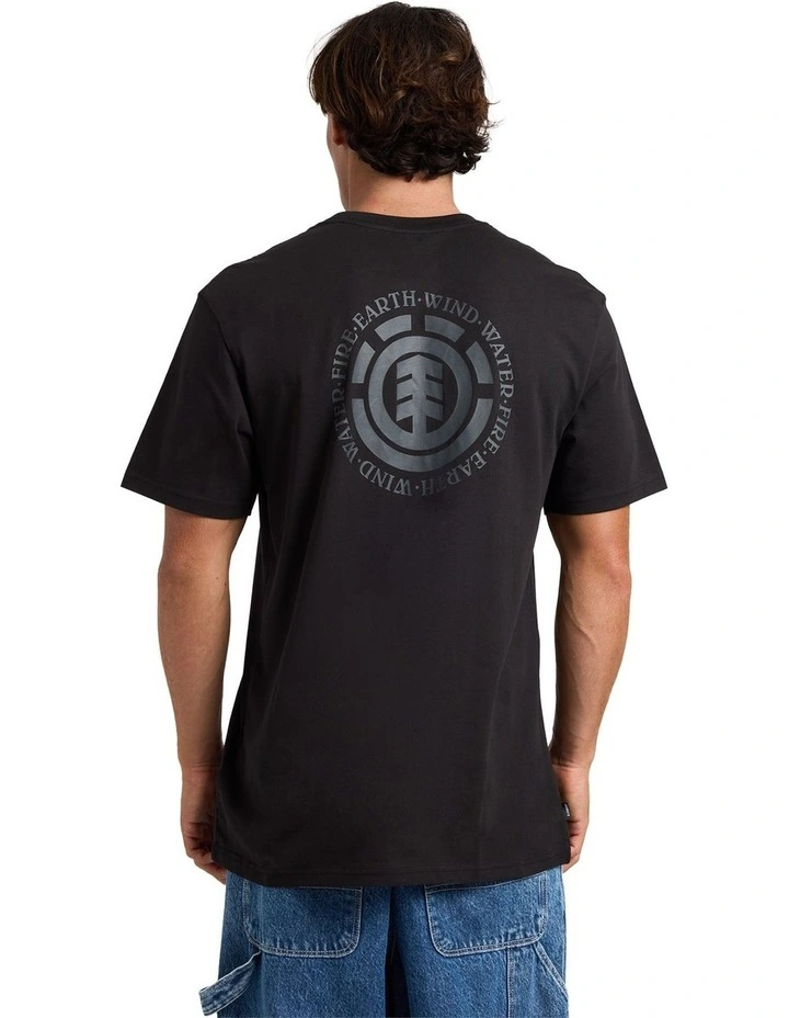 Seal Back T-Shirt Flint Black image 2