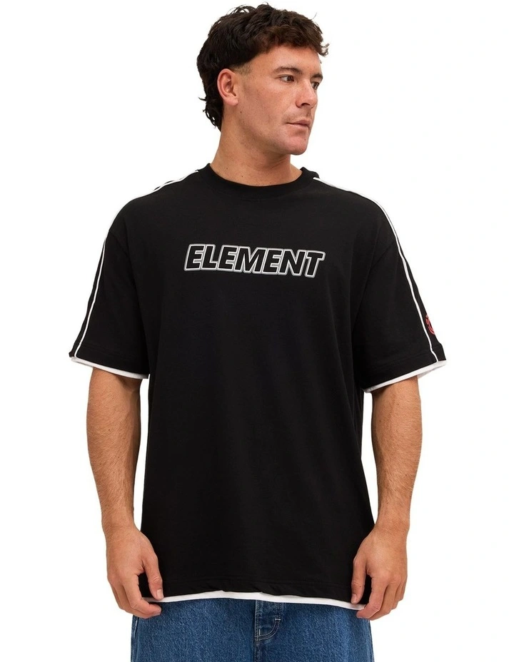 Station T-Shirt In Flint Black image 1