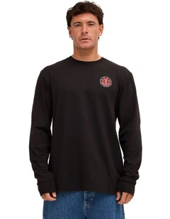 Seal Back T-Shirt In Flint Black