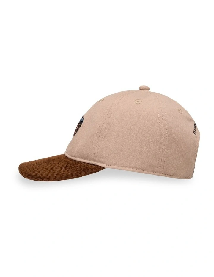 Split Paint Low Snapback Cap in Brown image 3