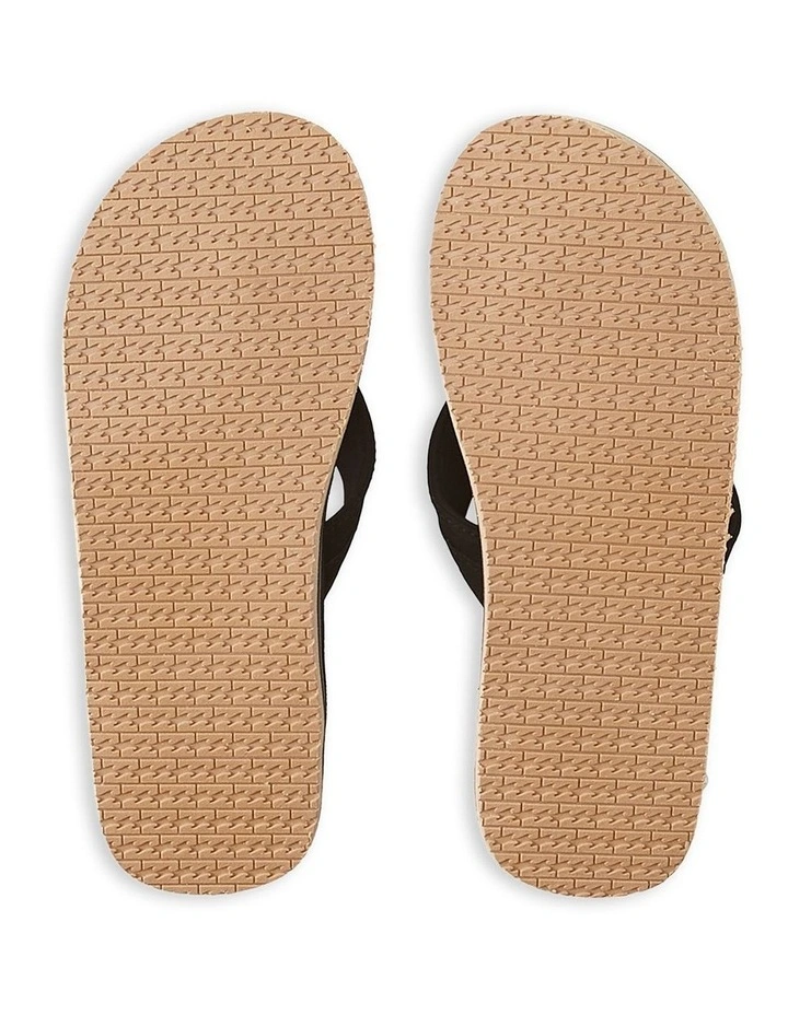 All Day Impact Print Sandals in Black image 3