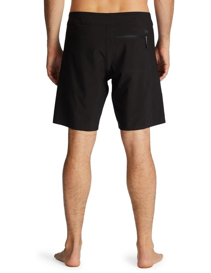 D-Bah Airlite Plus Performance Boardshorts in Black image 2