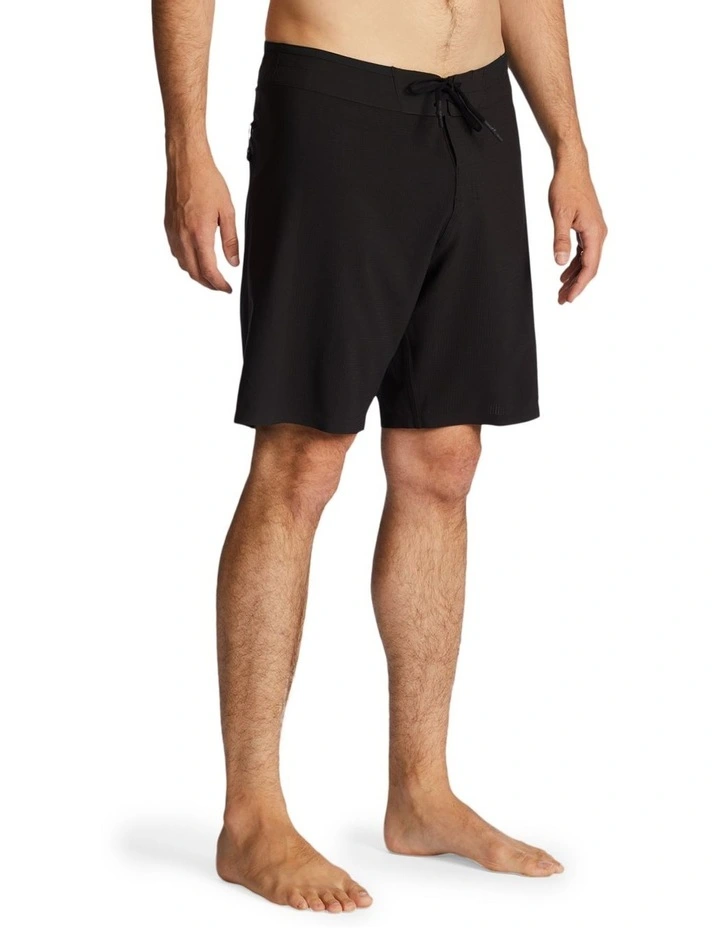 D-Bah Airlite Plus Performance Boardshorts in Black image 3