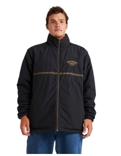 Gnaraloo Reversible Jacket in Black