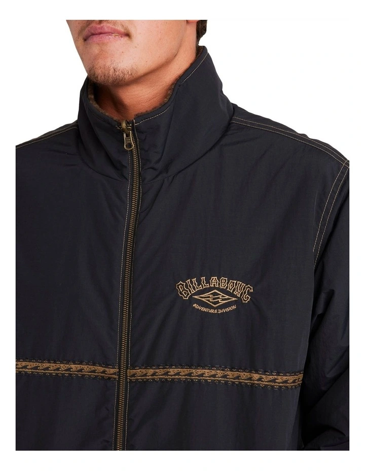 Gnaraloo Reversible Jacket in Black image 4
