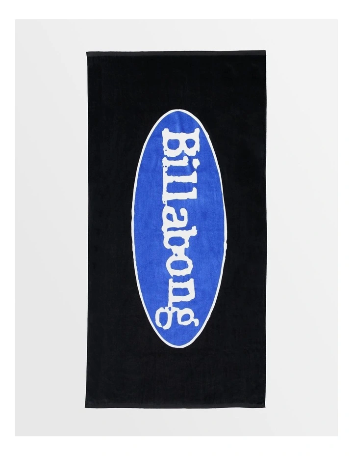 Beach Days Towel in Black image 1