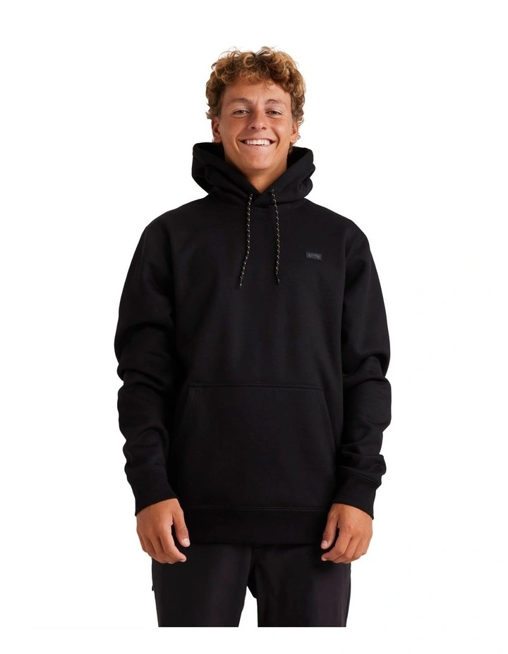Shoreline Pullover Hoodie in Black image 1