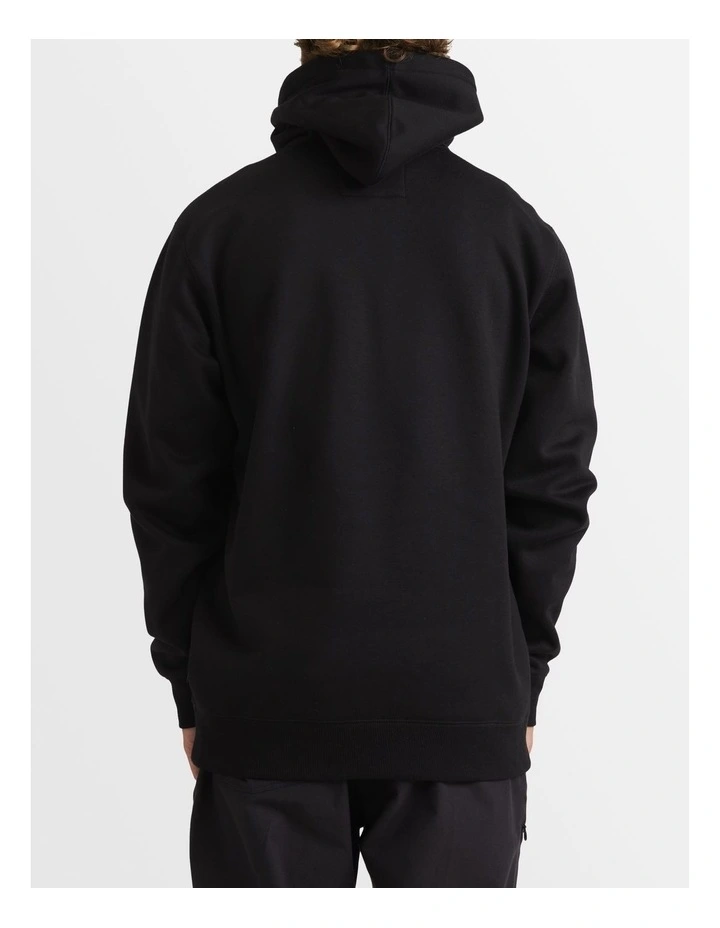 Shoreline Pullover Hoodie in Black image 2