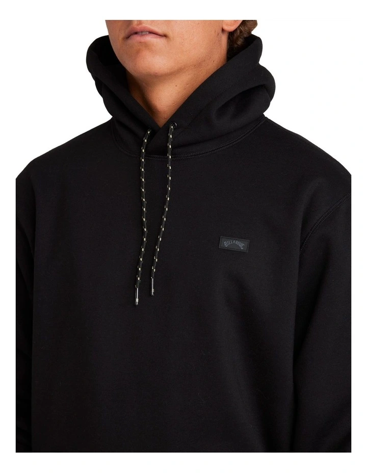 Shoreline Pullover Hoodie in Black image 4