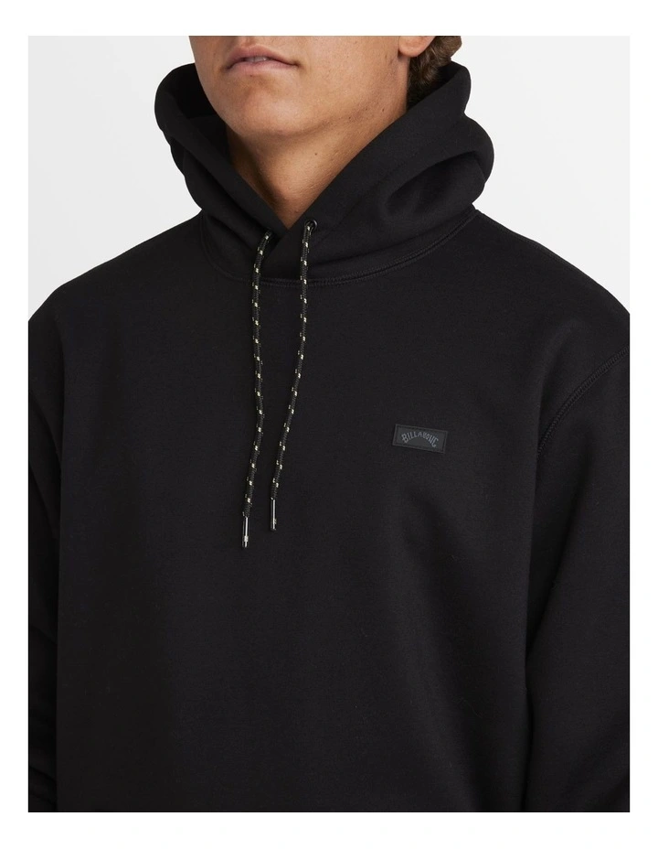 Shoreline Pullover Hoodie in Black image 4