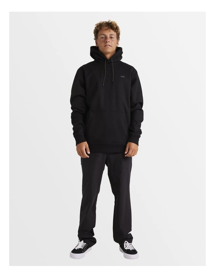 Shoreline Pullover Hoodie in Black image 5