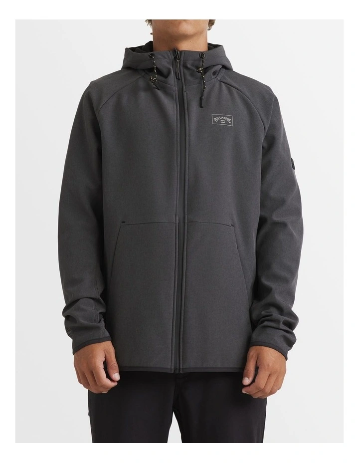 Elements Zip-Up Hoodie in Grey image 1