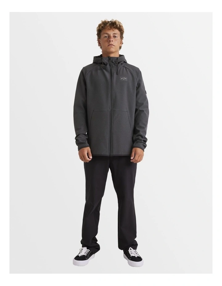Elements Zip-Up Hoodie in Grey image 5
