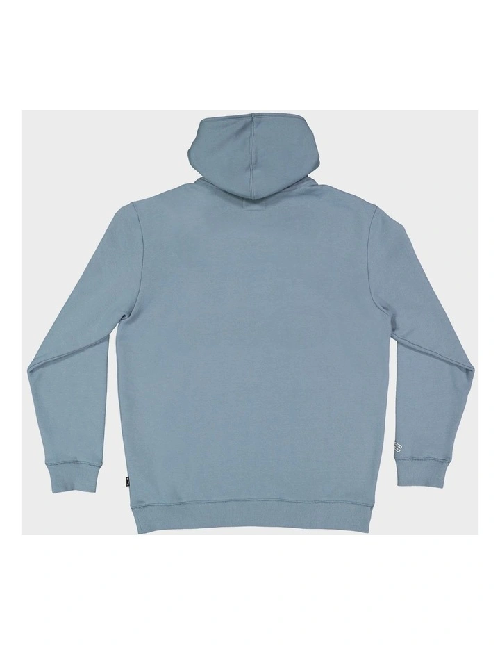 Bracket Wave Pop Pullover Hoodie in Blue image 2
