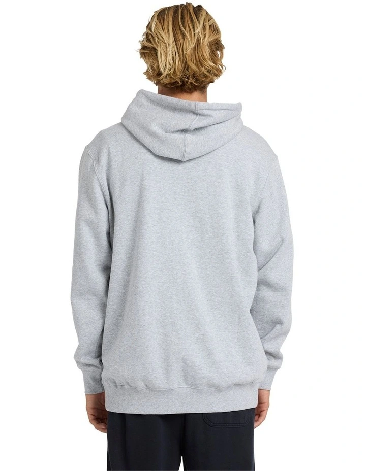 Premium Wave Wash Zip Up Hoodie in Grey image 2